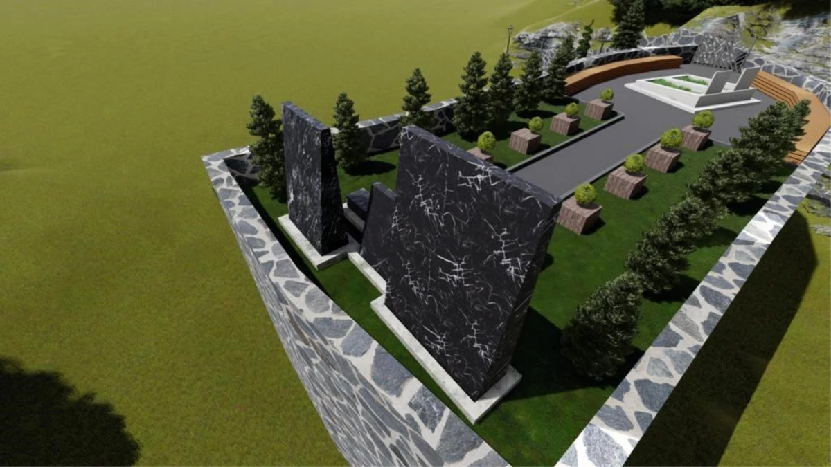 Genç Trabzonlular'dan şehit Eren Bülbül için anıt mezar