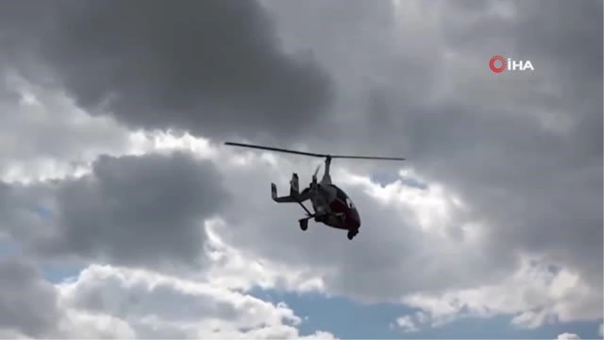 Jandarma'nın 141 beygir gücünde olan havadaki yeni gözü "Cayrokopter"