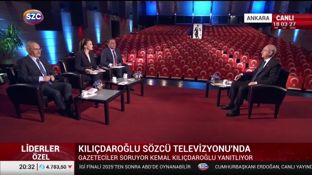 Kılıçdaroğlu: "Birinci Çeşitte Bu İş Bitecek, Ben Bu Ülkenin Gençlerine Güveniyorum, Seçimin Mukadderatını Belirleyecek Olan Gençler"