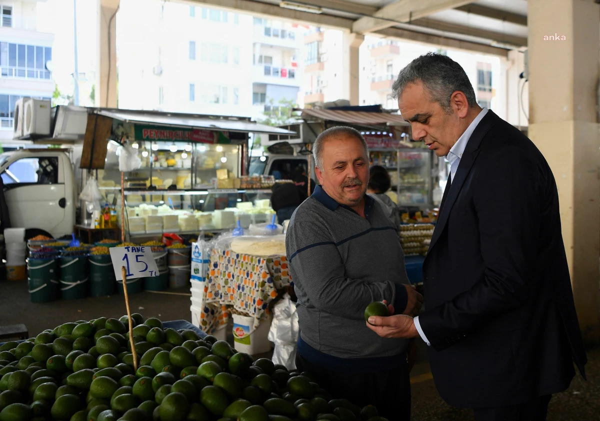 Konyaaltı Belediye Lideri Semih Esen, Pazarcı Esnafının Meselelerini Dinledi