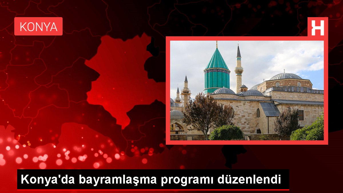 Konya'da bayramlaşma programı düzenlendi