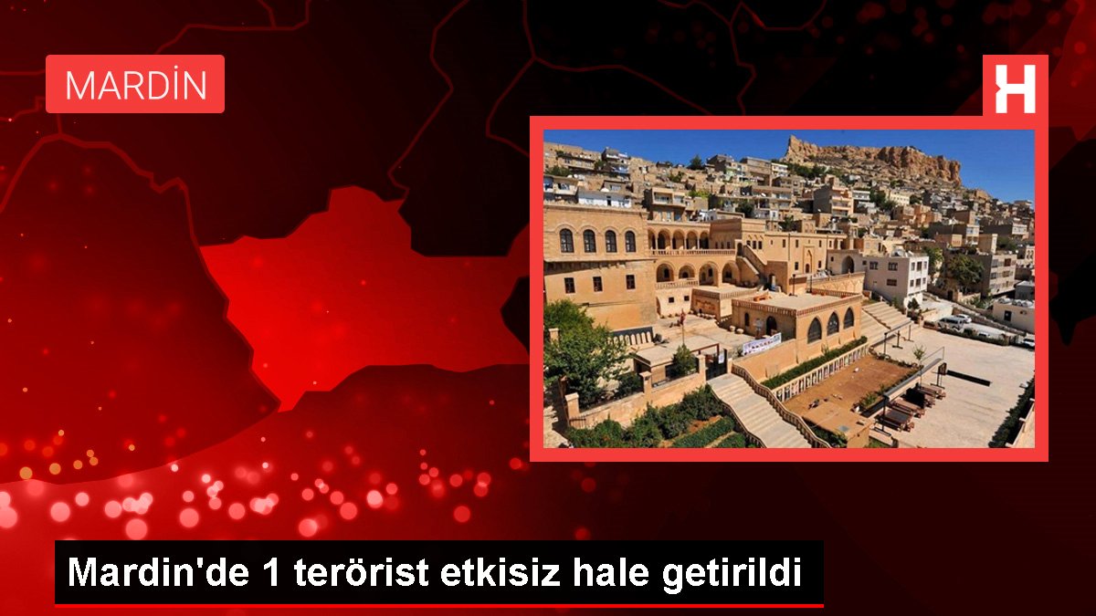 Mardin'de 1 terörist etkisiz hale getirildi