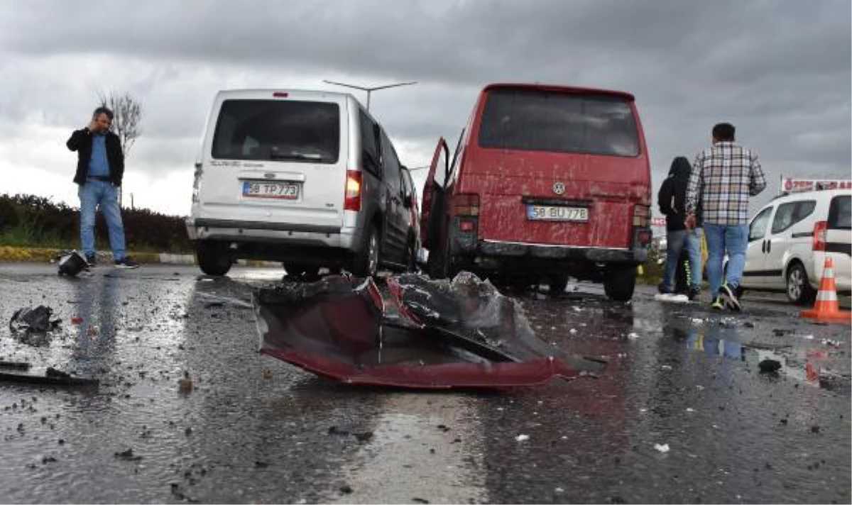 Sivas'ta zincirleme trafik kazası
