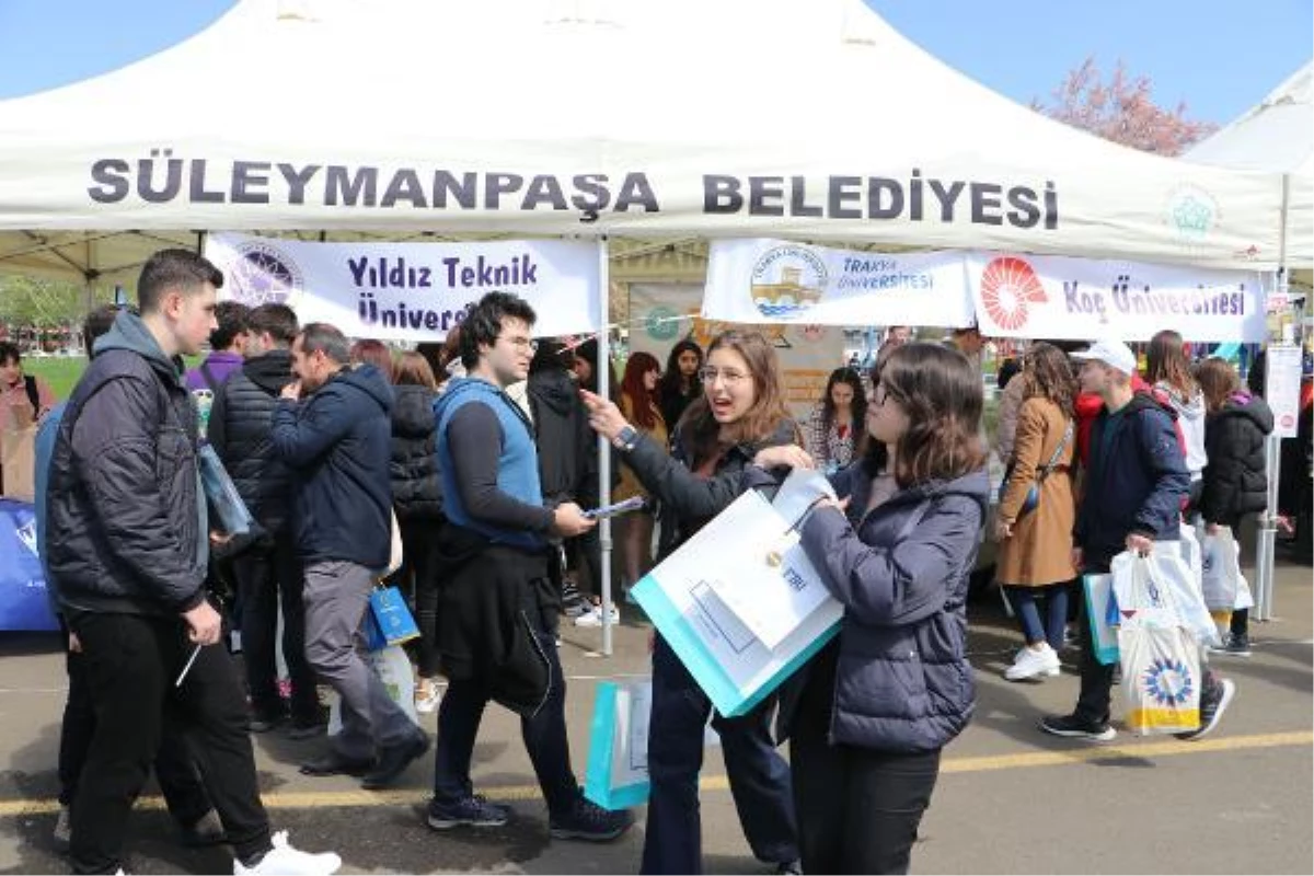 Süleymanpaşa'da 12. Üniversite Tanıtım Fuarı açıldı