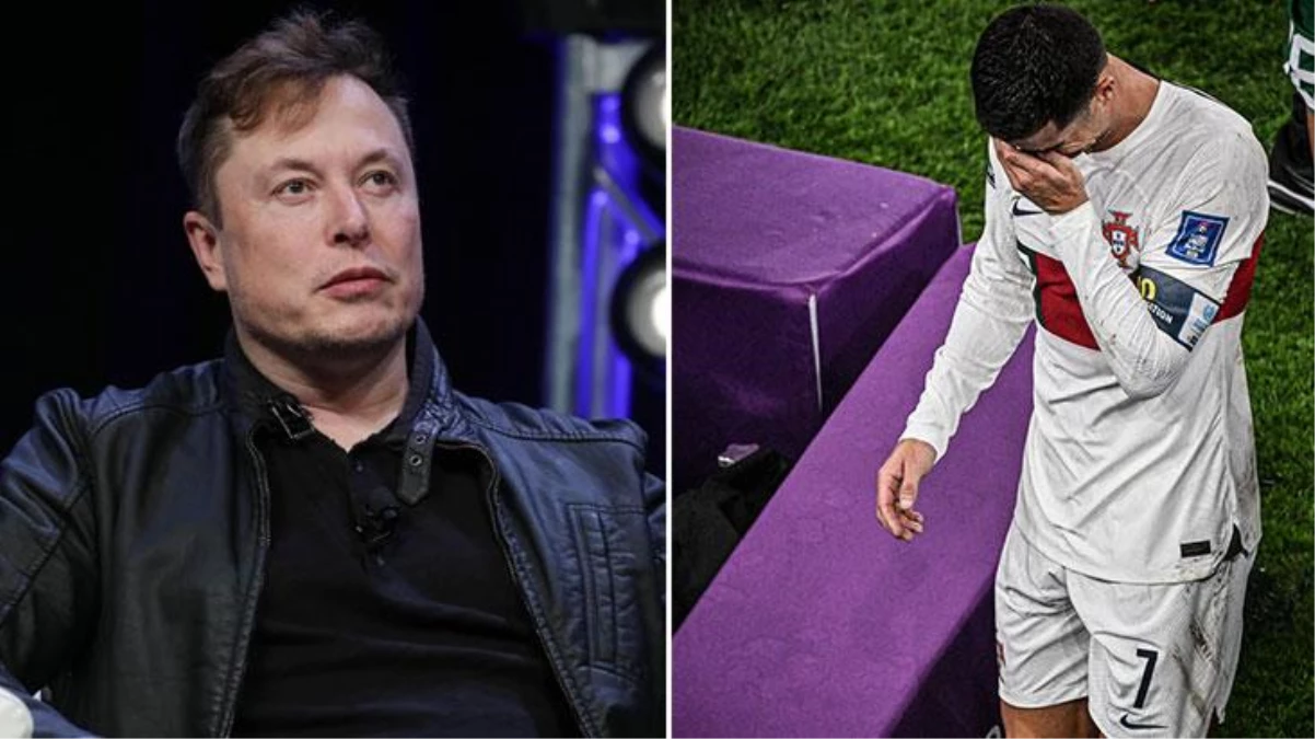 Suudi Arabistan'ı karıştıran Ronaldo'ya bir darbe de Elon Musk'tan! Mavi tiki kaybetti