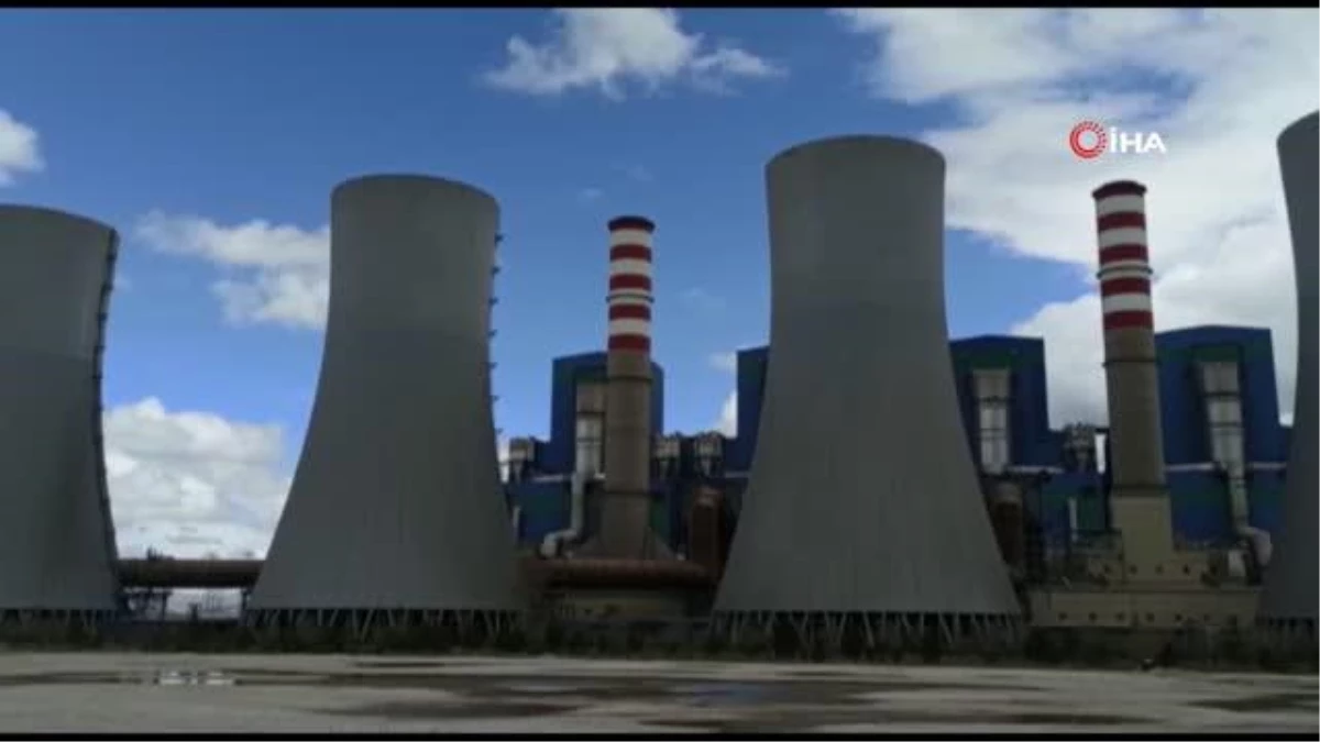Türkiye'nin en büyük termik santralinde üretim yine başladı