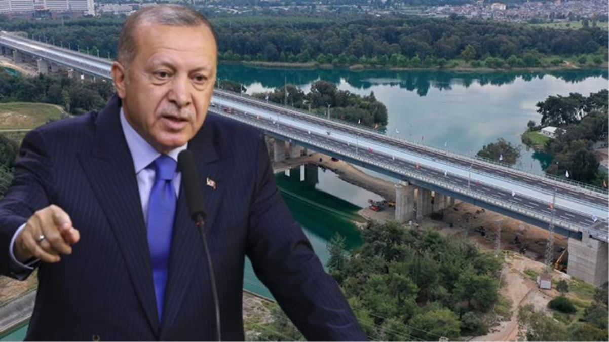Türkiye'nin en uzun dördüncü köprüsü, Cumhurbaşkanı Erdoğan'ın bağlandığı merasimle açıldı
