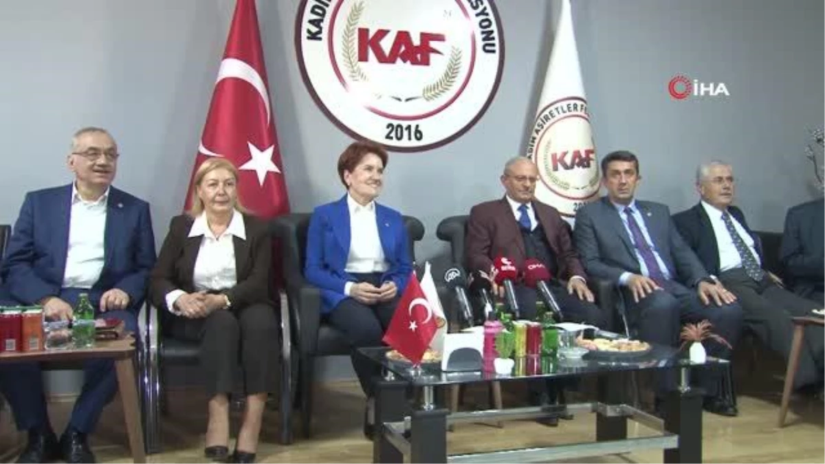 YETERLİ Parti Genel Lideri Akşener: "Seçmeni velinimet görürüm"