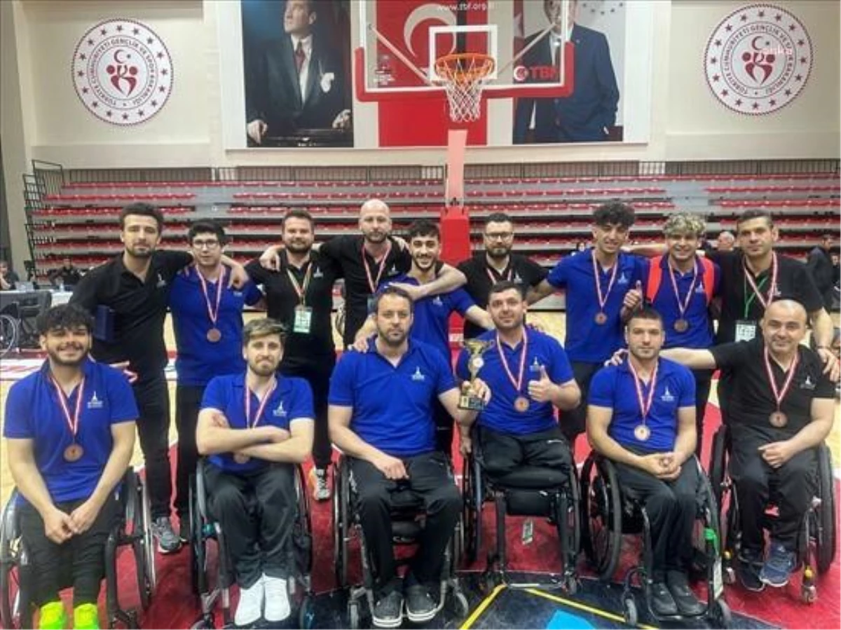 İzmir Büyükşehir Belediyesi Tekerlekli Sandalye Basketbol Kadrosu Avrupa Üçüncüsü Oldu