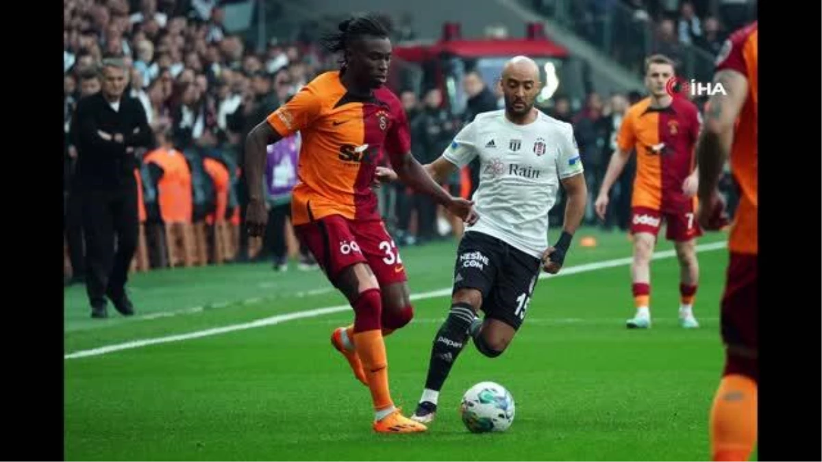 Spor Toto Muhteşem Lig: Beşiktaş: 0 - Galatasaray: 0 (Maç devam ediyor)