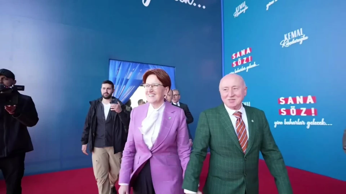 UYGUN Parti Genel Lideri Meral Akşener: '13. Cumhurbaşkanı'mız Sayın Kılıçdaroğlu olacak'