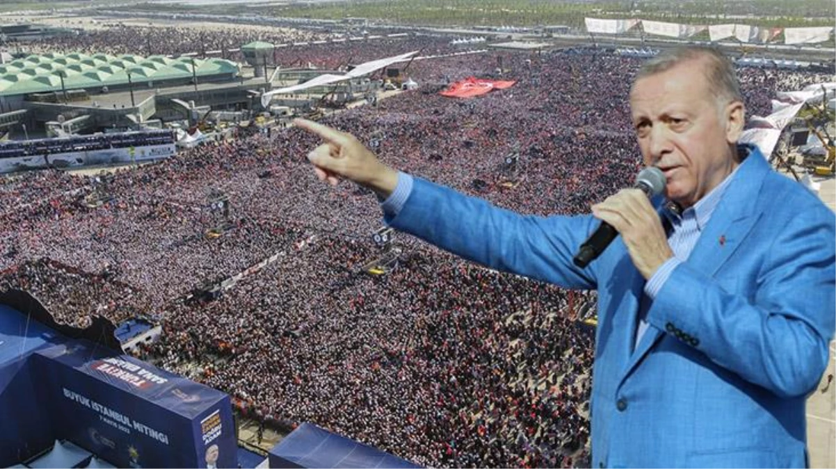 1 milyon 700 bin kişi katıldı! Cumhurbaşkanı Erdoğan'dan İstanbul mitingi iletisi: Burada kucaklaşmamız tesadüf değil