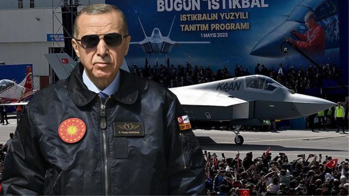 Cumhurbaşkanı Erdoğan'dan Türkiye'nin 5. kuşak savaş uçağı "Kaan" ile ilgili paylaşım