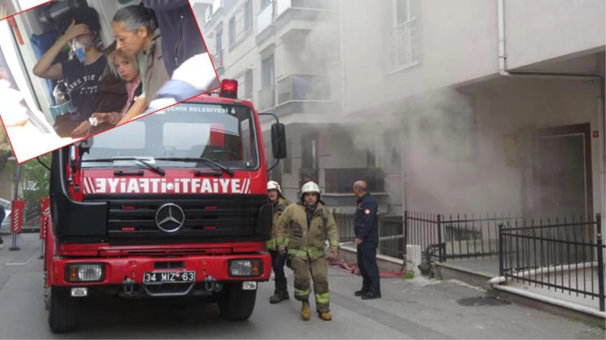 Maltepe'de Yangın: Mahsur Kalanlar Kurtarıldı