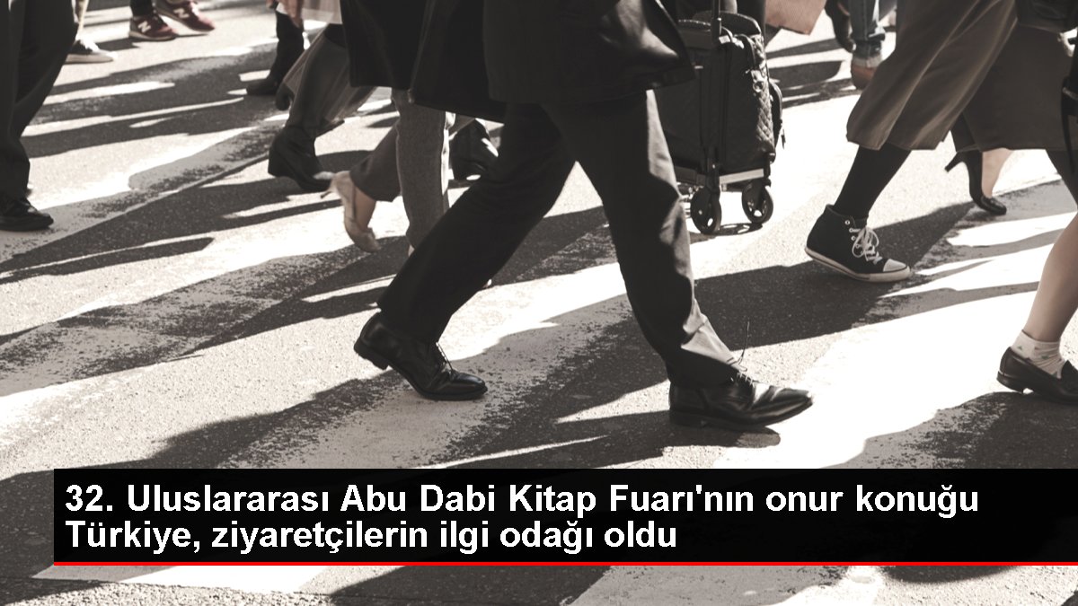 Abu Dabi Kitap Fuarı'nda Türkiye ilgi odağı oldu