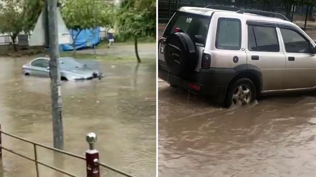 Adana'da şiddetli yağış sele neden oldu