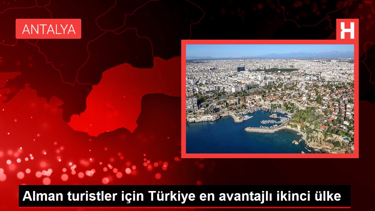 Alman turistler için Türkiye en avantajlı ikinci ülke