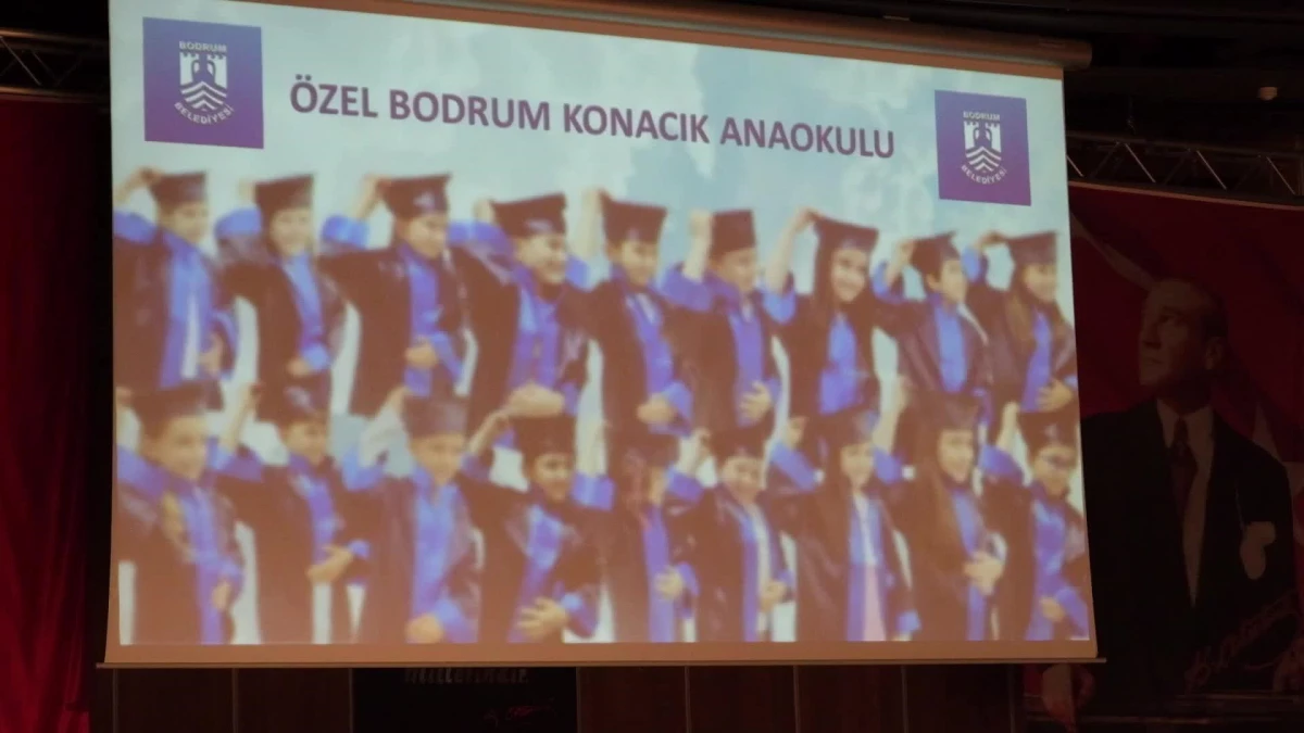 Bodrum Belediyesi Konacık Anaokulu İkinci Mezunlarını Verdi