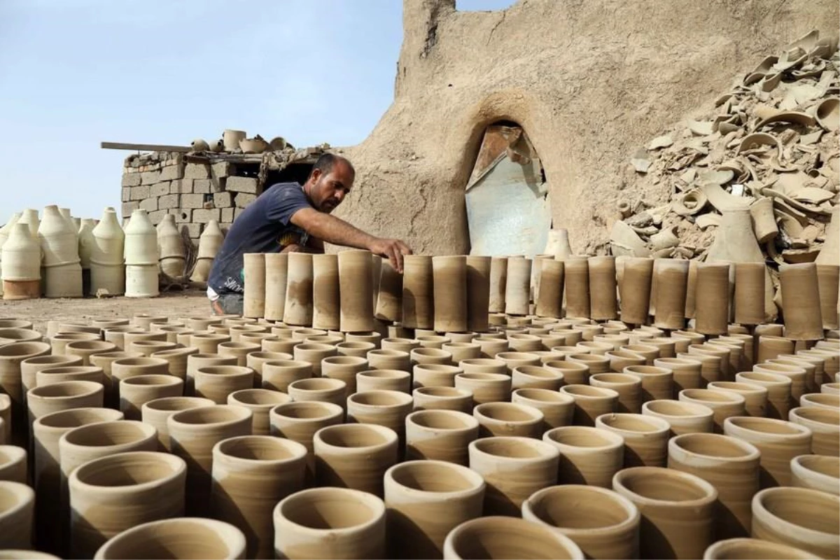 Irak'ta Klasik Çömlekçilik Sanatı Mezopotamya'nın İzlerini Taşıyor