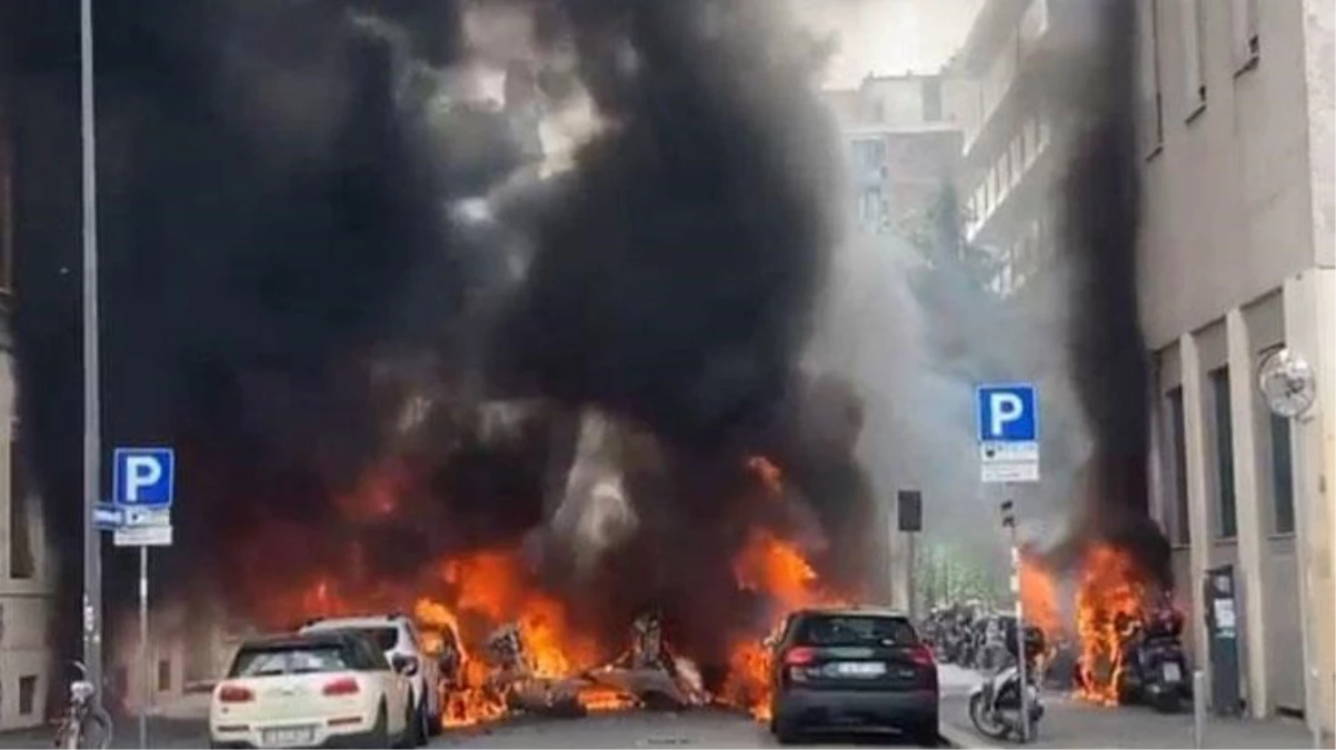 Milano'da şiddetli patlama! 4 kişi yaralandı, bölgeye çok sayıda takım sevk edildi