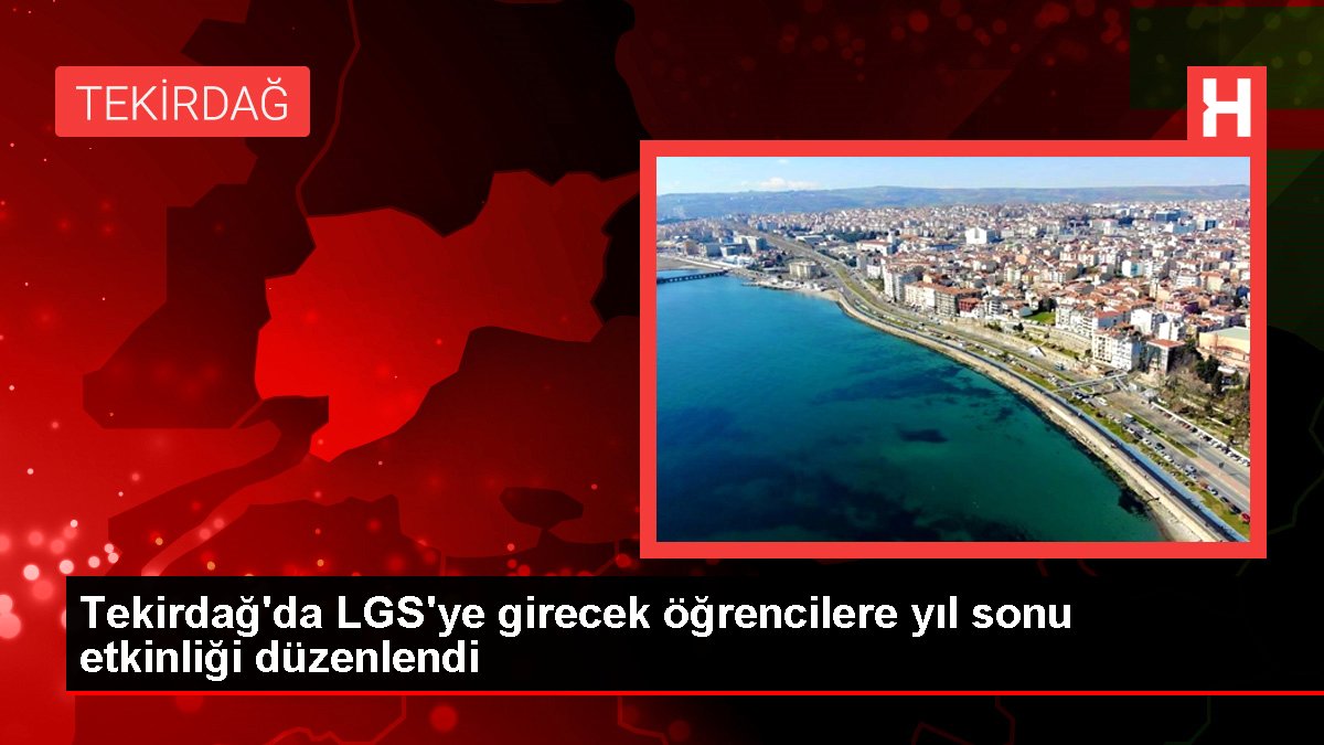 Süleymanpaşa Belediyesi LGS öğrencileri için yıl sonu aktifliği düzenledi