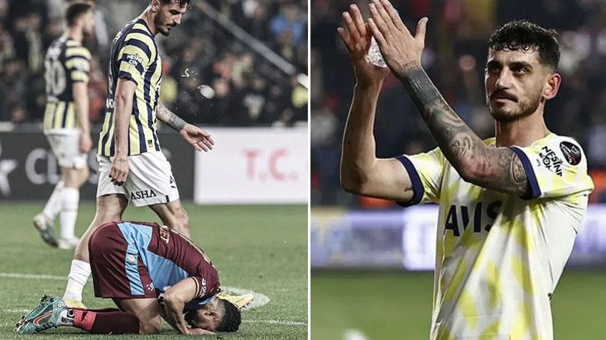 Trabzonspor'dan secdeye giden futbolcusuna tükürdüğü tez edilen Samet Akaydin için zehir zemberek kelamlar