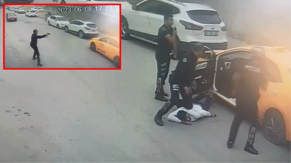 12 hatadan aranan kuşkulu polisleri görünce taksi kaçırdı! Ayağından vurularak yakalandı