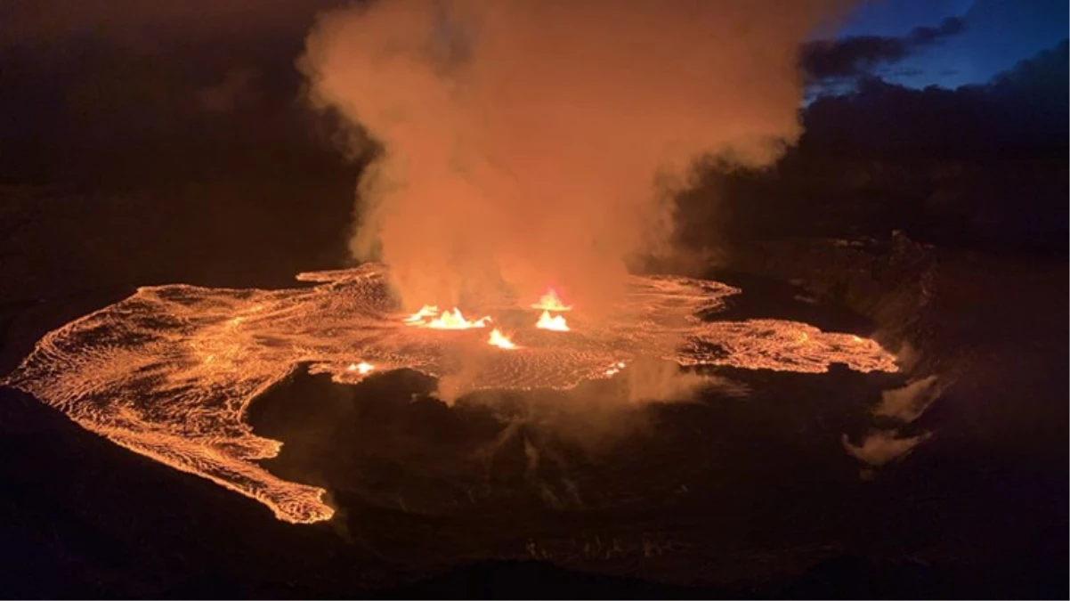 ABD'de Kilauea Yanardağı yine harekete geçti