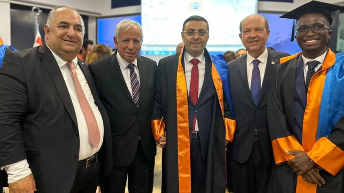 AK Parti İstanbul Milletvekili Av. Serkan Bayram'a Onbeş Kasım Kıbrıs Üniversitesi tarafından "Fahri Doktora" unvanı verildi