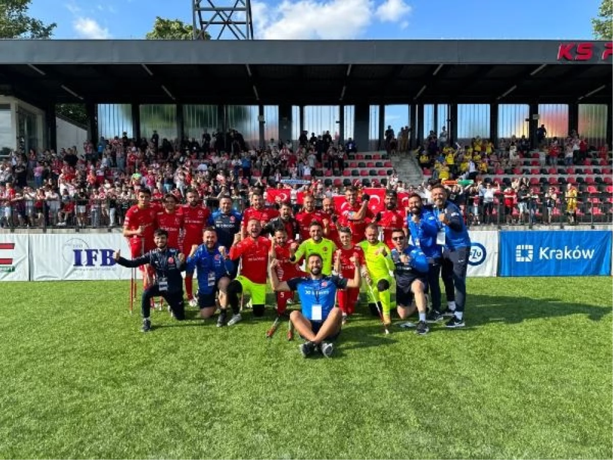 Ampute Futbol Ulusal Kadrosu Fransa'da Seri Başı Olarak Yer Alacak