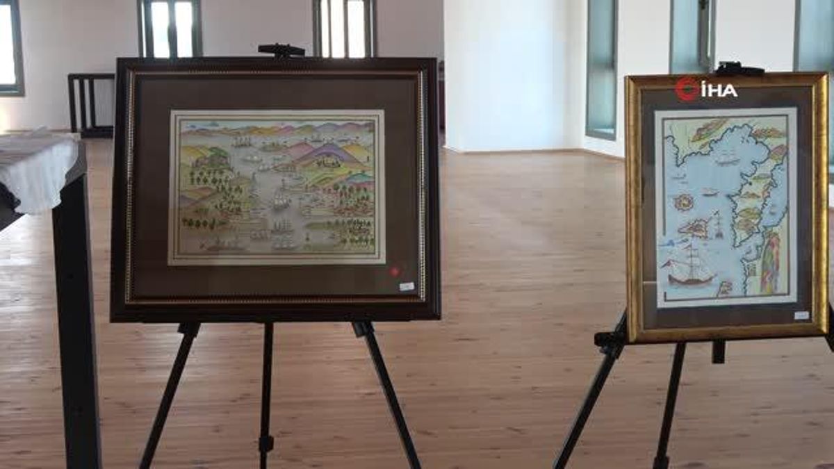 Ayvalık'ta Türk tarihinin en eski sanatları sergileniyor