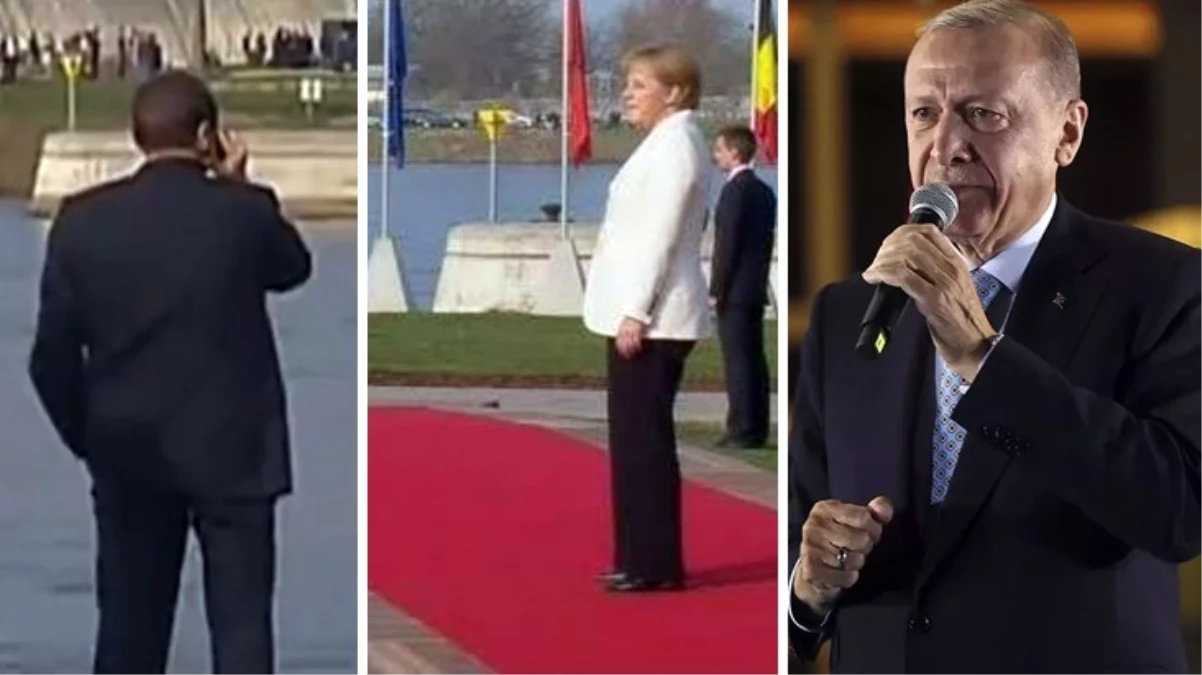 Berlusconi'nin Merkel'i beklettiği manzara yine gündem oldu! Olayın başkahramanı Erdoğan