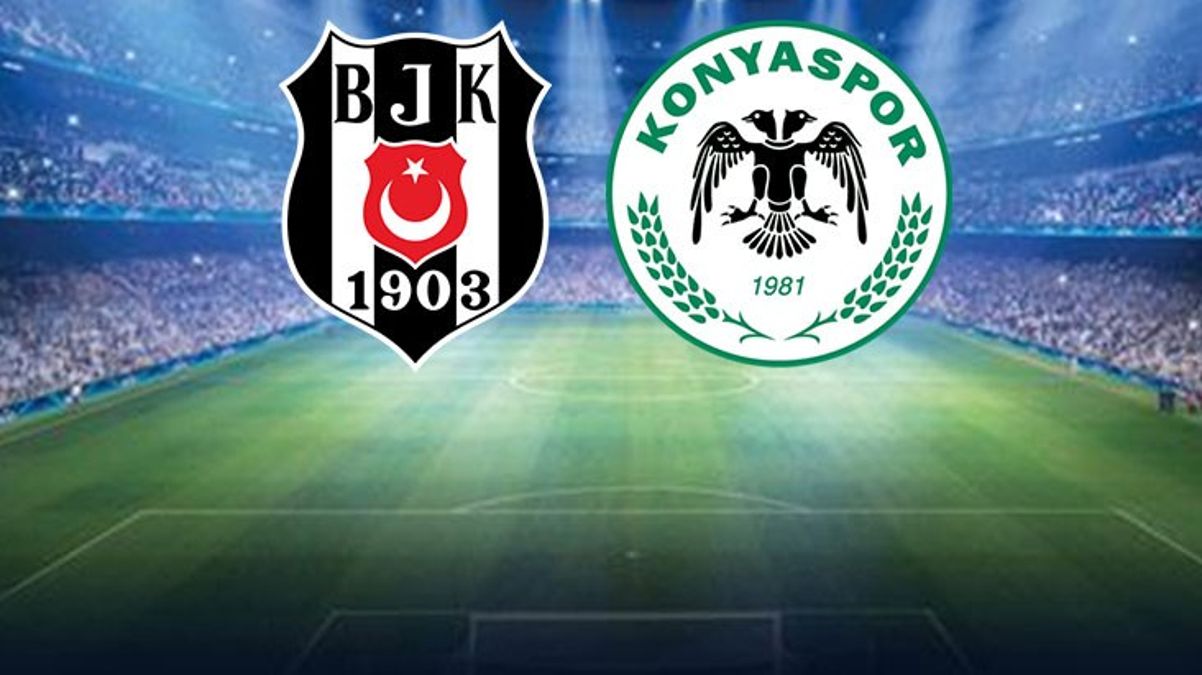 Beşiktaş-Konyaspor canlı anlatım! Gol perdesi erken açıldı