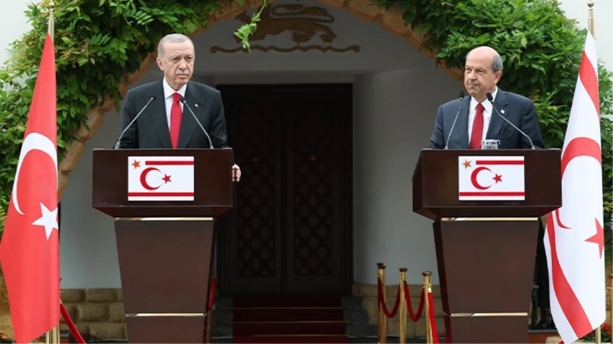 Cumhurbaşkanı Erdoğan, Rum kesitine "müzakere" masasına dönmek için kural koştu: KKTC'yi tanımalısınız