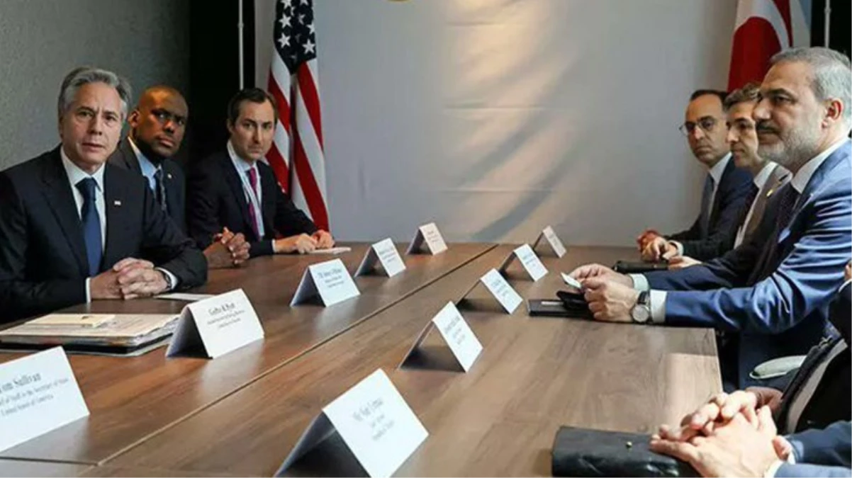 Dışişleri Bakanı Hakan Fidan, ABD'li mevkidaşı Antony Blinken ile görüştü