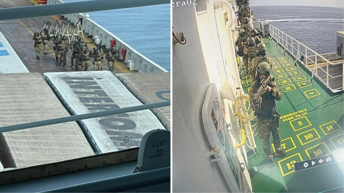 İtalyan özel kuvvetleri, kaçak göçmenlerin alıkoyduğu Türk gemisine çıkarma yaptı