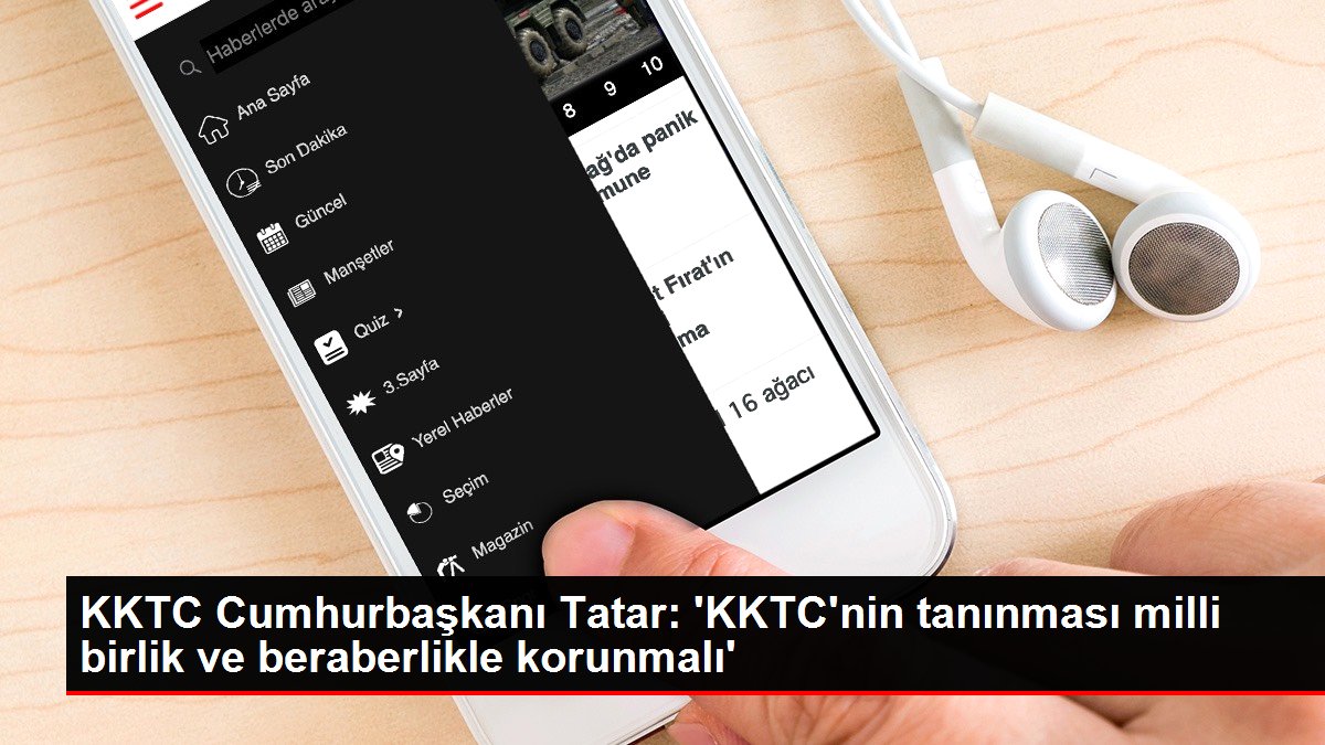 KKTC Cumhurbaşkanı Tatar: 'KKTC'nin tanınması ulusal birlik ve beraberlikle korunmalı'