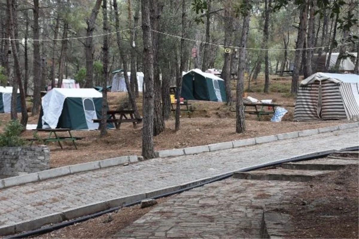 Kurban Bayramı tatilinde çadır ve karavan kampları tercih ediliyor