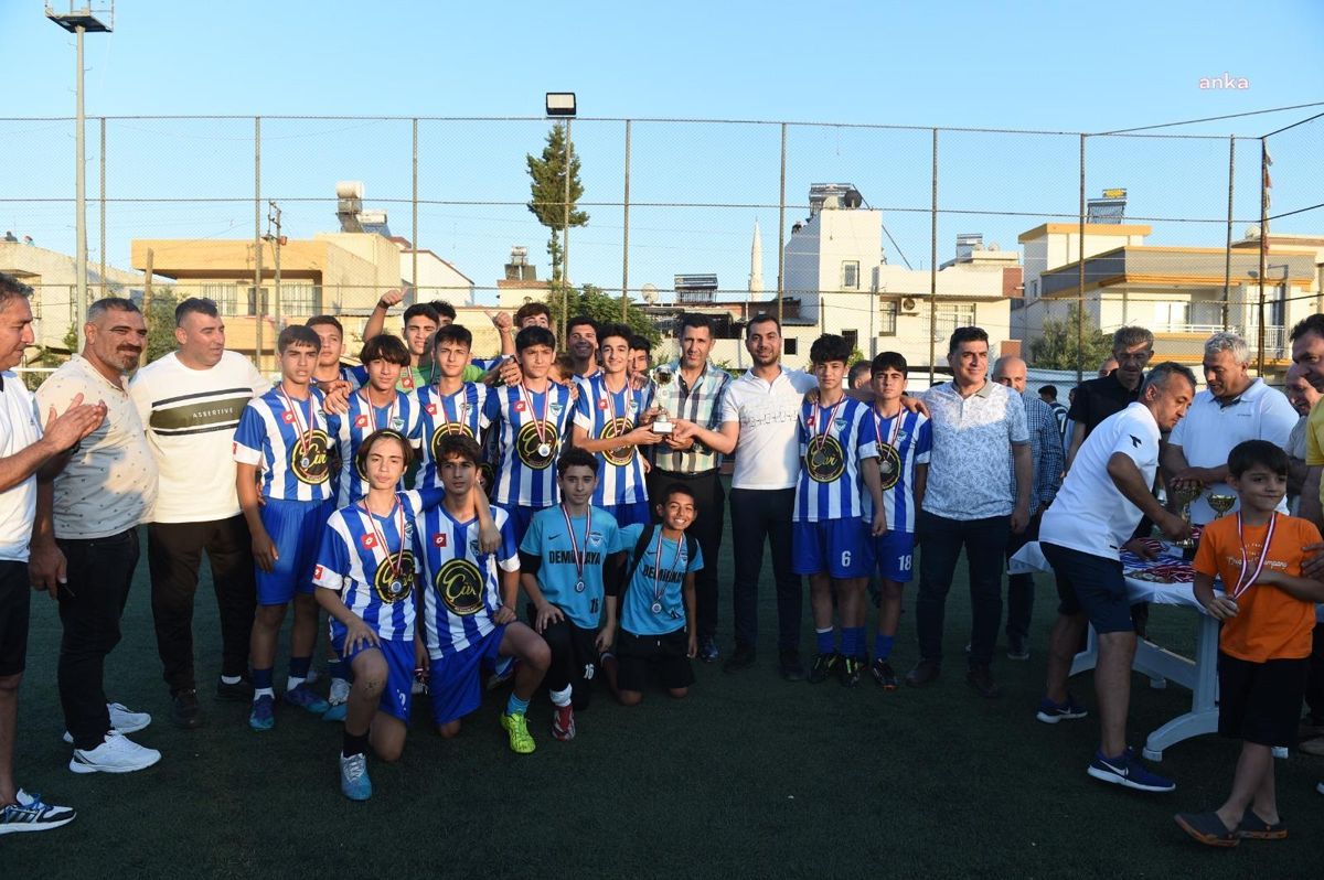 Seyhan Belediyesi U-15 Yaş Futbol Başkanlık Kupası Turnuvası tamamlandı