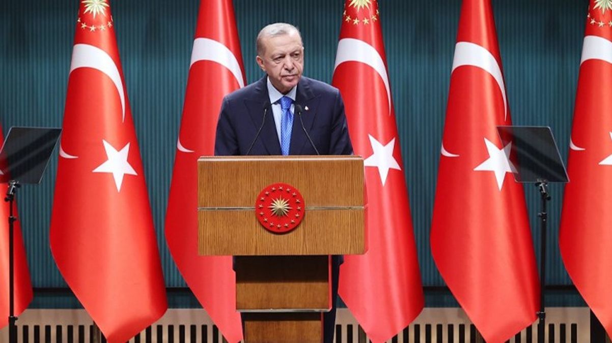 Son Dakika: Cumhurbaşkanı Erdoğan, Kabine Toplantısı'nın akabinde açıklamalarda bulunuyor
