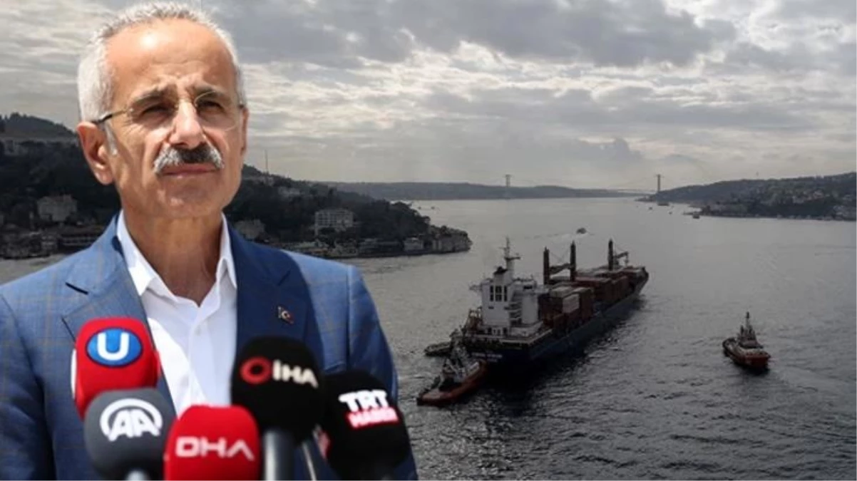 Son Dakika: Ulaştırma Bakanı Abdulkadir Uraloğlu: Boğazlardan geçen gemilerden net ton başına 4,42 dolar alınacak