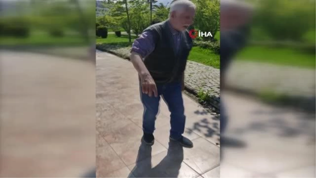 Trabzon'da yaşlı adam yürüme zahmetinden kurtuldu