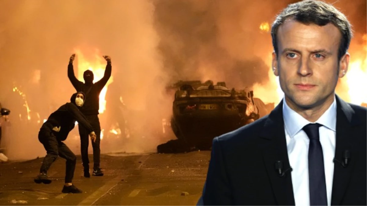 6 gündür alev alev yanan Fransa'da Macron'u sıkıntı günler bekliyor! Gazetelerin gayesi oldu