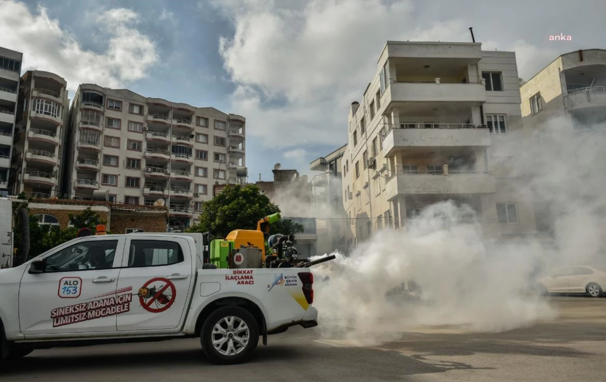 Adana'da Sivrisinek Çabası Devam Ediyor
