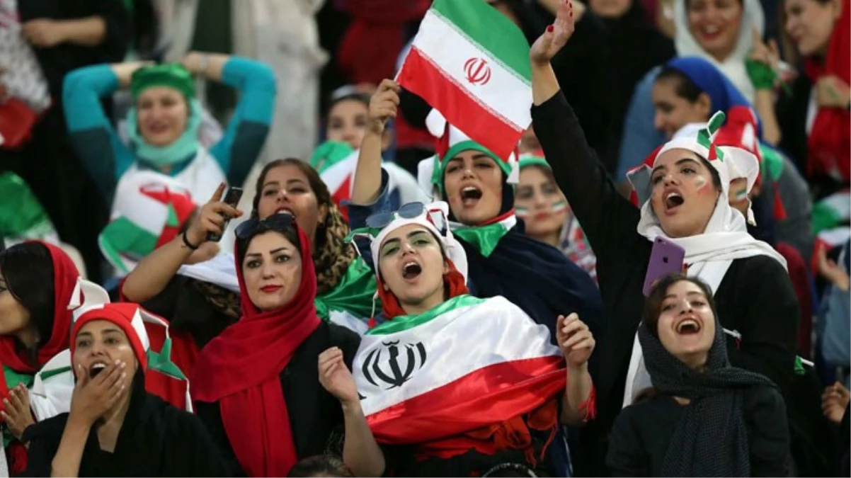 İran'da futbolsever bayanlar için ihtilal üzere karar
