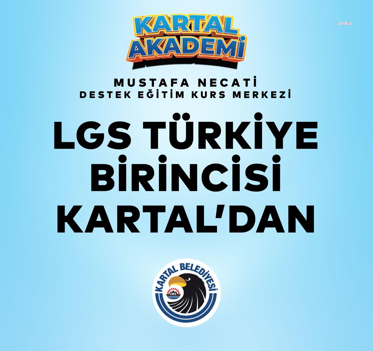 Kartal Belediyesi öğrencisi Mert Bilal Özmek LGS'de Türkiye birincisi oldu
