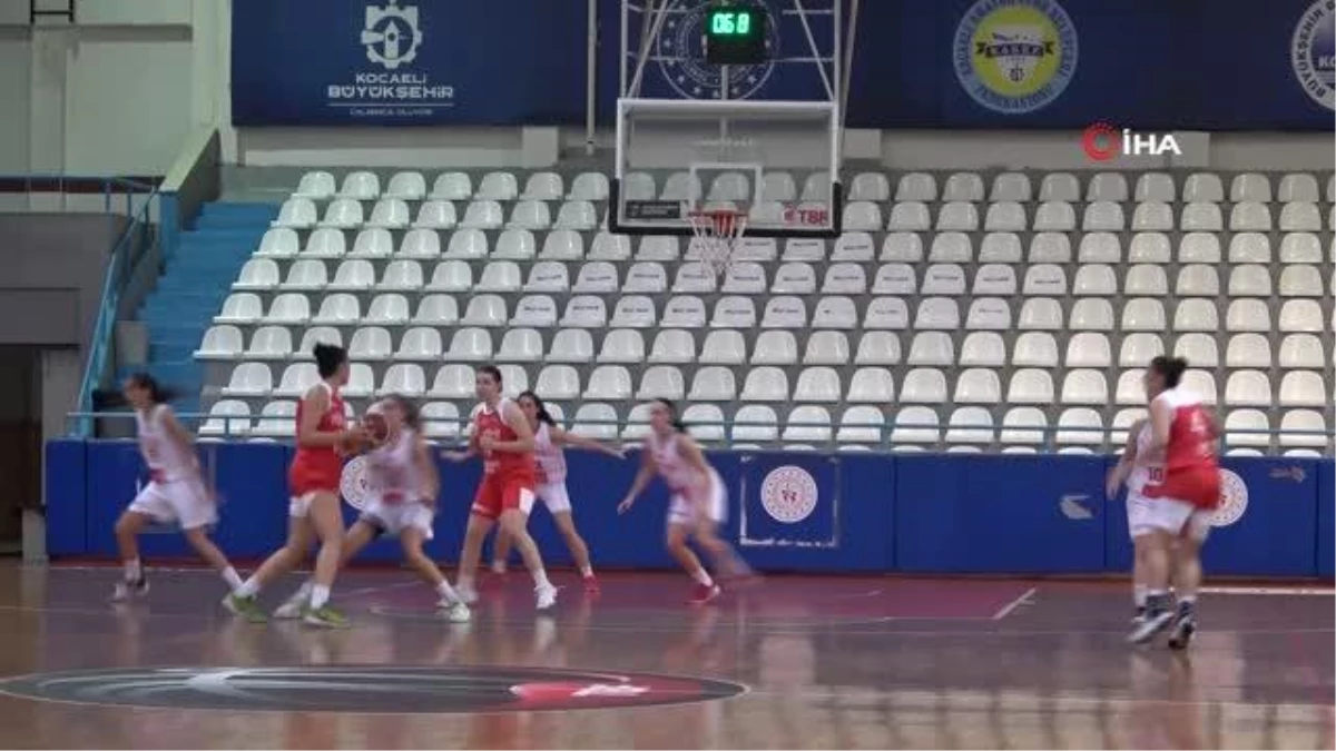 U20 Bayan Basketbol Ulusal Kadrosu Karadağ'a mağlup oldu